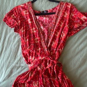 Bohemian Wrap Dress